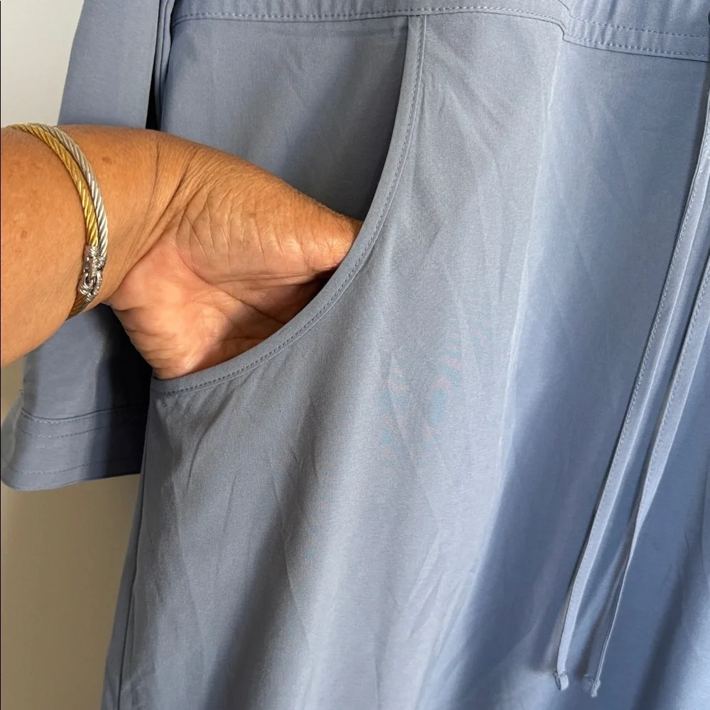 Orvis Blue Long Sleeve Dress - Picture 8 of 9